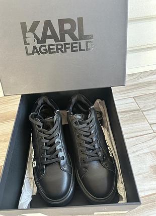 Кеди чоловічі karl lagerfeld чорні