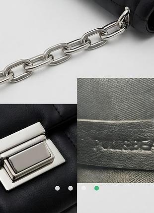 Сумка жіноча pull&bear міні чорна 2