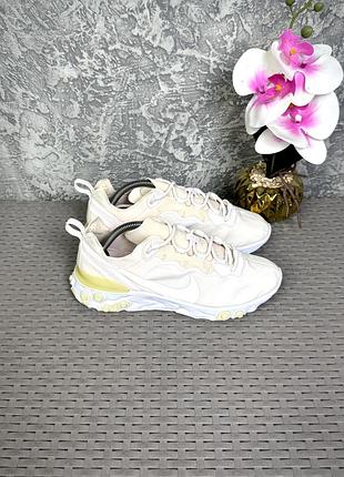 Nike react кроссовки 39 размер спортивные светло-розовые