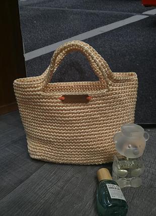 Сумка плетена hand made