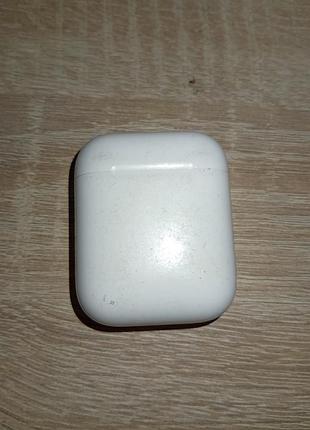 Навушники apple airpods 1/2 (кейс та обидва навушники)