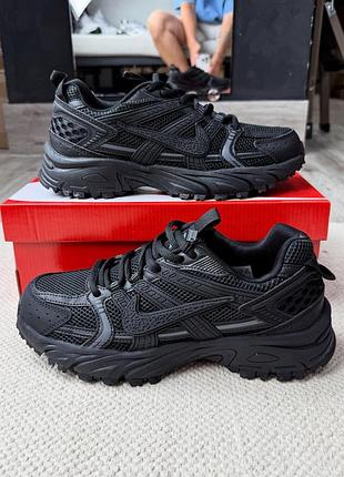 Чоловічі кросівки nike v2k run black термо waterproof | 41–46