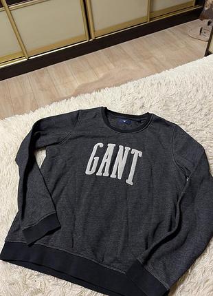 Свитшот крфта gant бренд стильная
