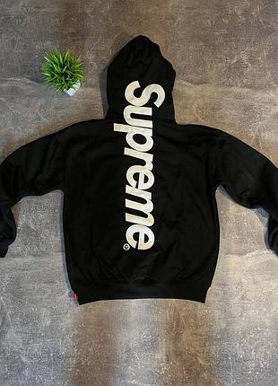 Худі чоловіче supreme чорне