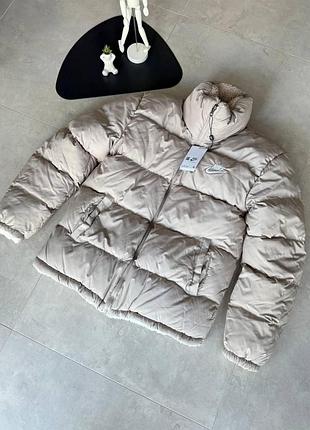 Двостороння куртка nike nocta cream white