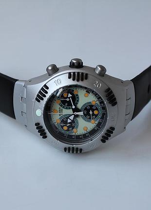 Swatch irony scuba 200 chrono, скутість скуба хронограф, вінтаж 1999 рік