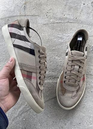 Кеди burberry 3