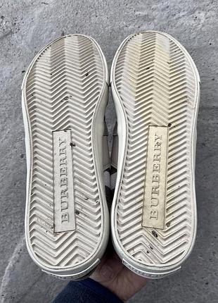Кеди burberry 6