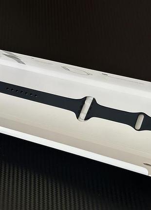 Аксесуари apple спортивний ремінець midnight для apple watch 45mm