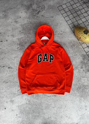 Чоловіча худі gap червона толстовки геп