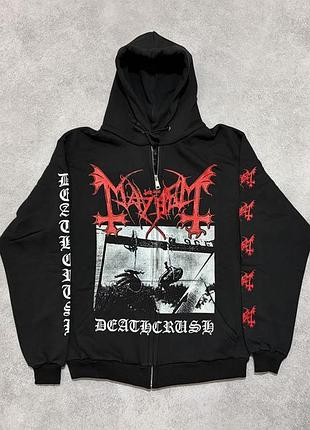 Нова кофта на блискавці mayhem - deathcrush