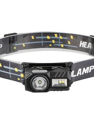 Налобный светильник для работы в темноте t131-xpe+3smd, фонарик диодный налобный, led фонарь на голову gm-77