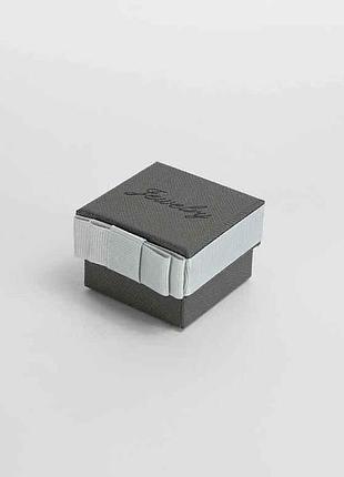 Коробочка 56311 серая для кольца, серьг 5х5см тм xuping