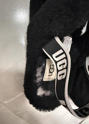 Жіночі уггі ugg хутряні чорні 3