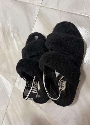 Жіночі уггі ugg хутряні чорні