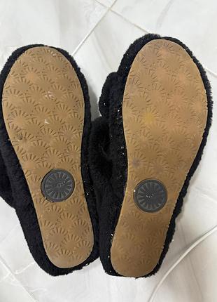 Жіночі уггі ugg хутряні чорні 4