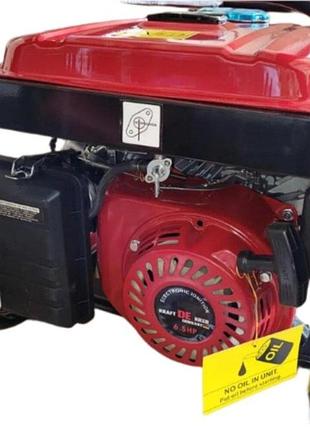 Генератор бензиновий kraft de kd8500w, 3,2квт