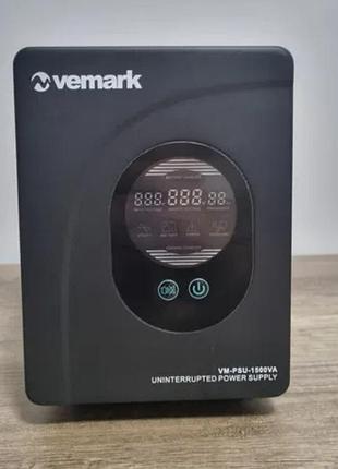 Источник бесперебойного питания vemark ups 2000va 24v з правильною синусоїдою 1200