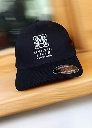 Оригинал бейсболка кепка mystic hills yupoong usa млб сша нба нхл 47 brand new era ny nba nhl mlb nfl nike adidas puma jordan columbia dickies черная