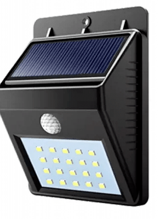 Світильник на сонячній батареї solar motion sensor light з датчиком руху led