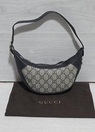 Стильная кожаная сумка gucci, номерная
