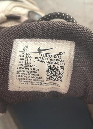 Кросівки nike білі з синім 5
