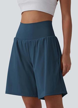 Halara (xl) спортивные двойные шорты женские