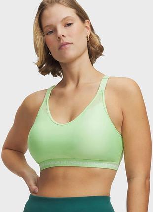 Салатовий спортивний топ under armour