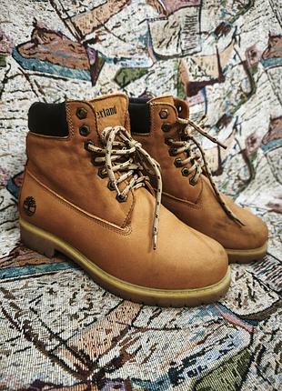 Черевики дитячі timberland trekking коричневі 35 розмір
