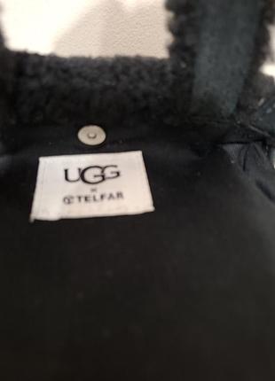 Сумка ugg telfar натуральна замша 3