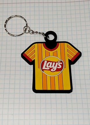 Брелок від lays колекційний, з акції.