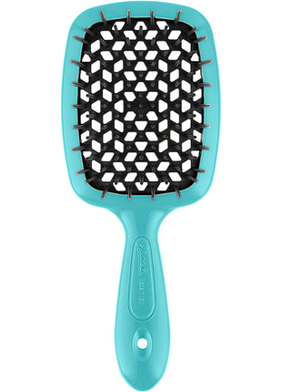 Щетка superbrush бирюза с черным janeke