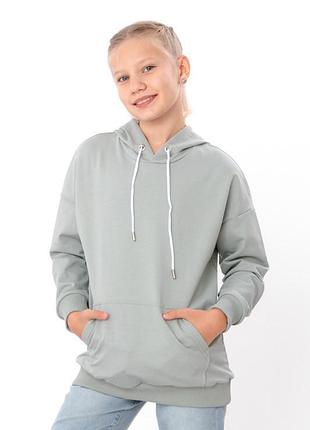 Кофта худи для девочки (подростковый), двунитка, 140см, 146см, 152см, 158см, 164см, 170см