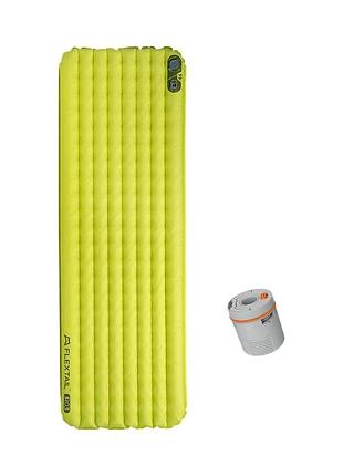 Туристический коврик flextail tiny slleeping pad r03 avs самонадувающийся зеленый (6975755966632)