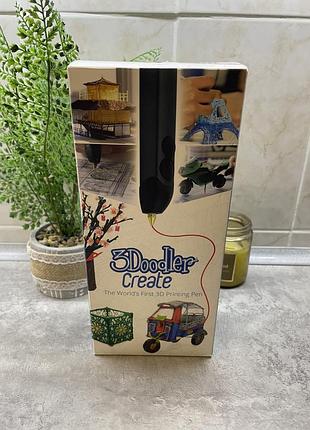 3d-ручка 3doodler create синьо-металева 5