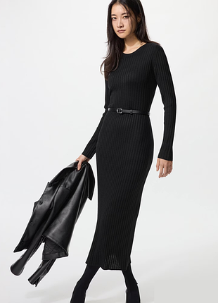 Платье из смеси шерсти uniqlo (478731)