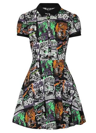 Сукня- hell bunny be afraid mini 3