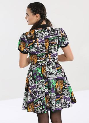 Сукня- hell bunny be afraid mini 2
