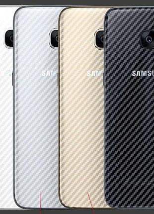 Карбонова захисна плівка для samsung galaxy s6 g920