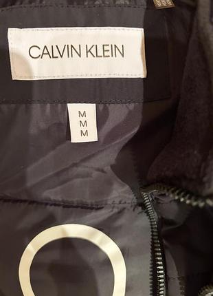 Чоловічий пуховик calvin klein чорний 2