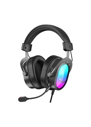 Навушники fifine h16 7.1 rgb black (h16)