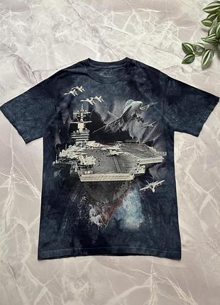 Футболка the mountain з авіаносцем