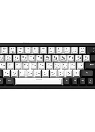 Клавиатура gamepro asgard valhalla mk210b pro 65 rgb wireless/bluetooth/usb black (mk210b pro)