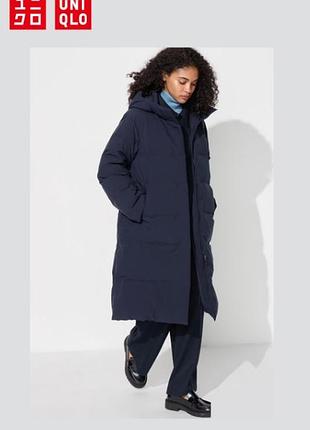 Зимовий пуховик seamless down uniqlo