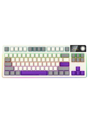 Клавиатура lorgar kbp70tklw wireless tkl mechanical pro ua beige (lrg-kbp70tklw-rt-us)