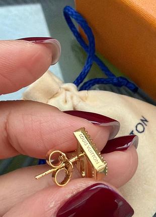 Louis vuitton сережки оригінал 3