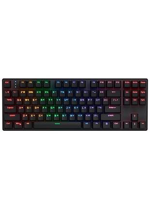 Клавиатура hator icefall mecha tkl rainbow wireless/usb black (htk287ua)