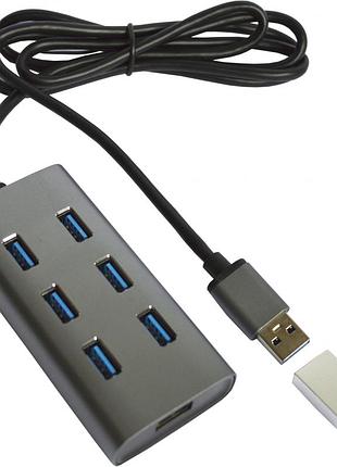 Концентратор maiwo usb 3.0 type-a / type-c to 7х usb3.0 (kh700)