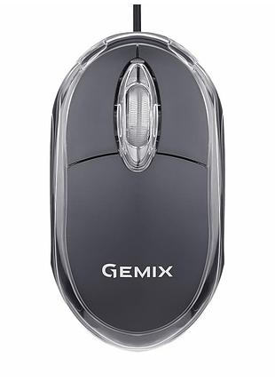 Мышка gemix gm105 usb black (gm105bk)