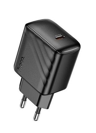 Зарядний пристрій 220в pd 25w type-c hoco cs24a